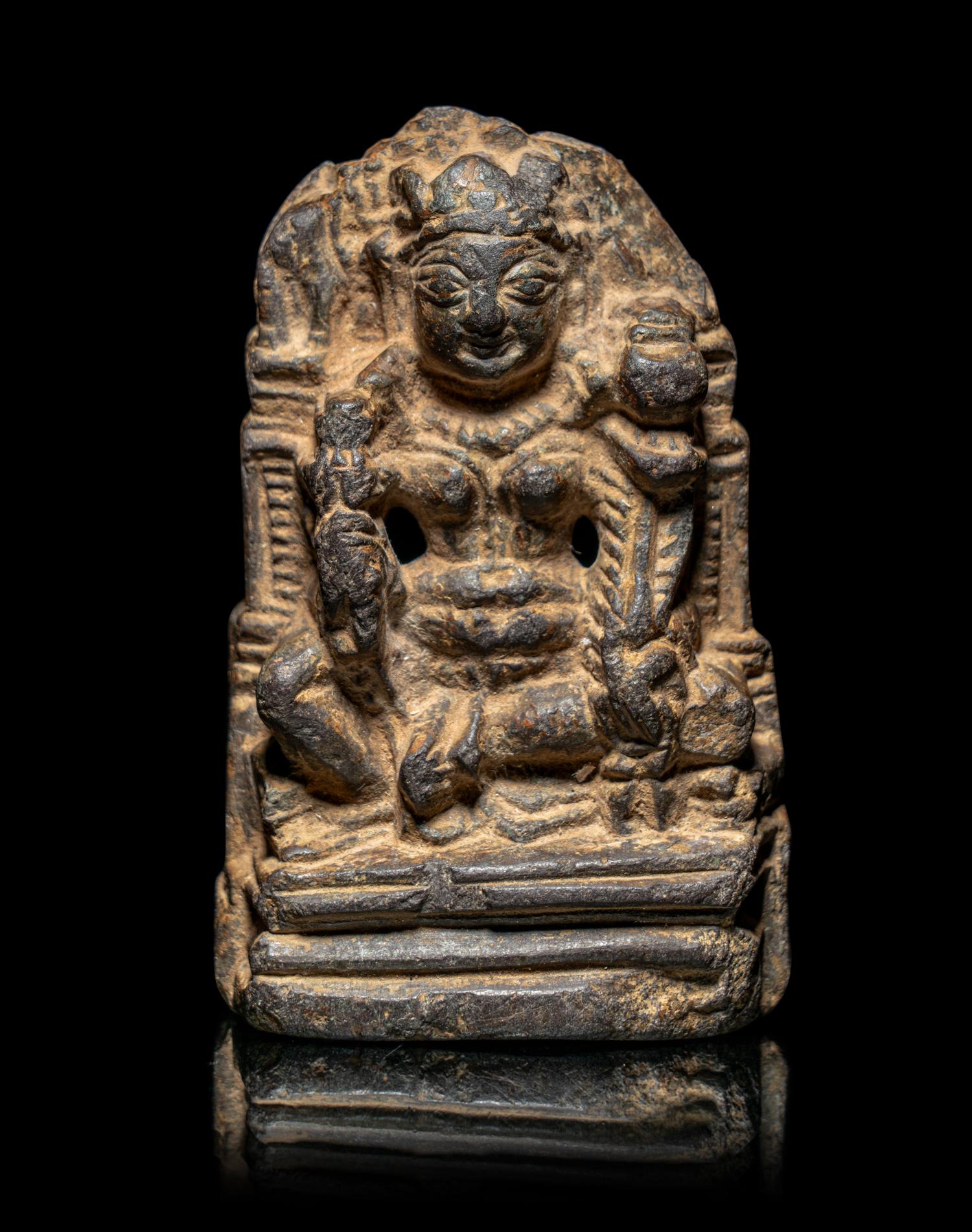 A Small Stone Stele of Hariti