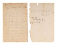 [WESTERN AMERICANA]. Archive of US Army Indian Scout and interpreter, William E. Archbold LeQuesne (1858-1915), featuring retrospective accounts of Sitting Bull and the Plains Indians Wars.