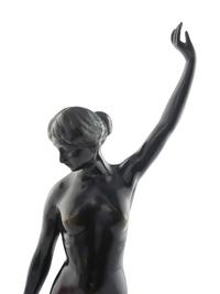 A Continental Bronze Figure