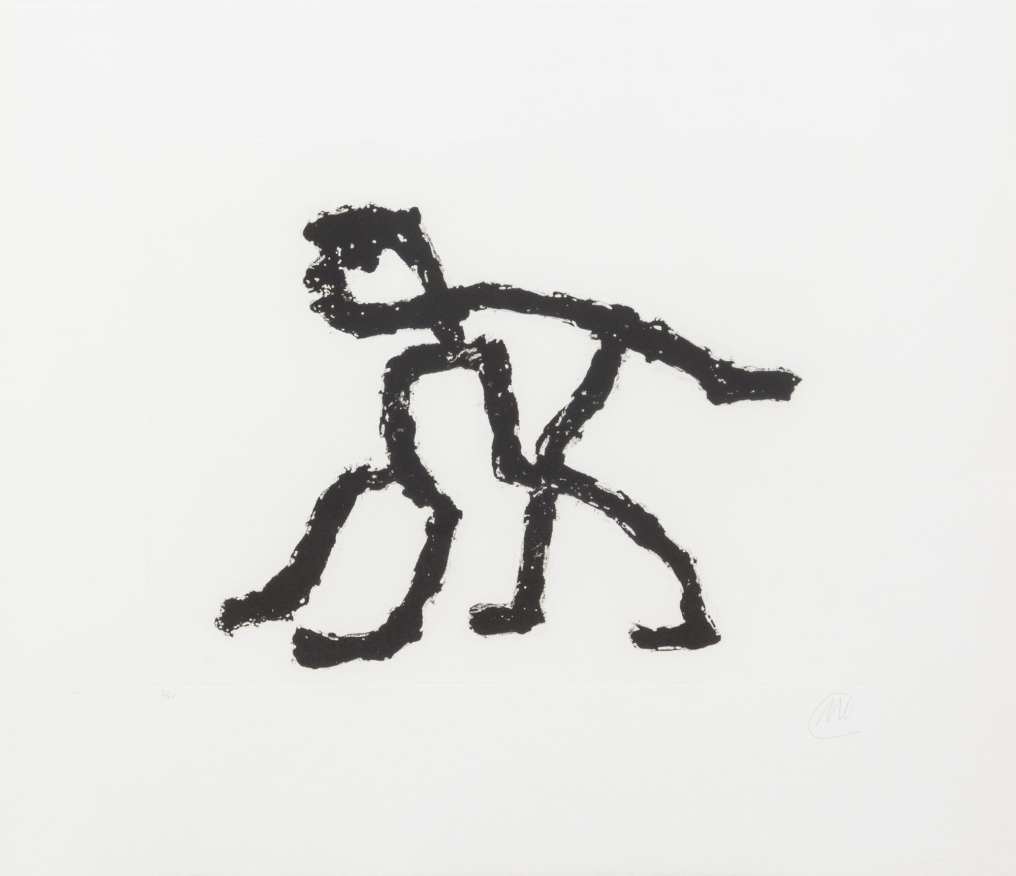Markus Lupertz, (German, b. 1941), Monkey, 1988