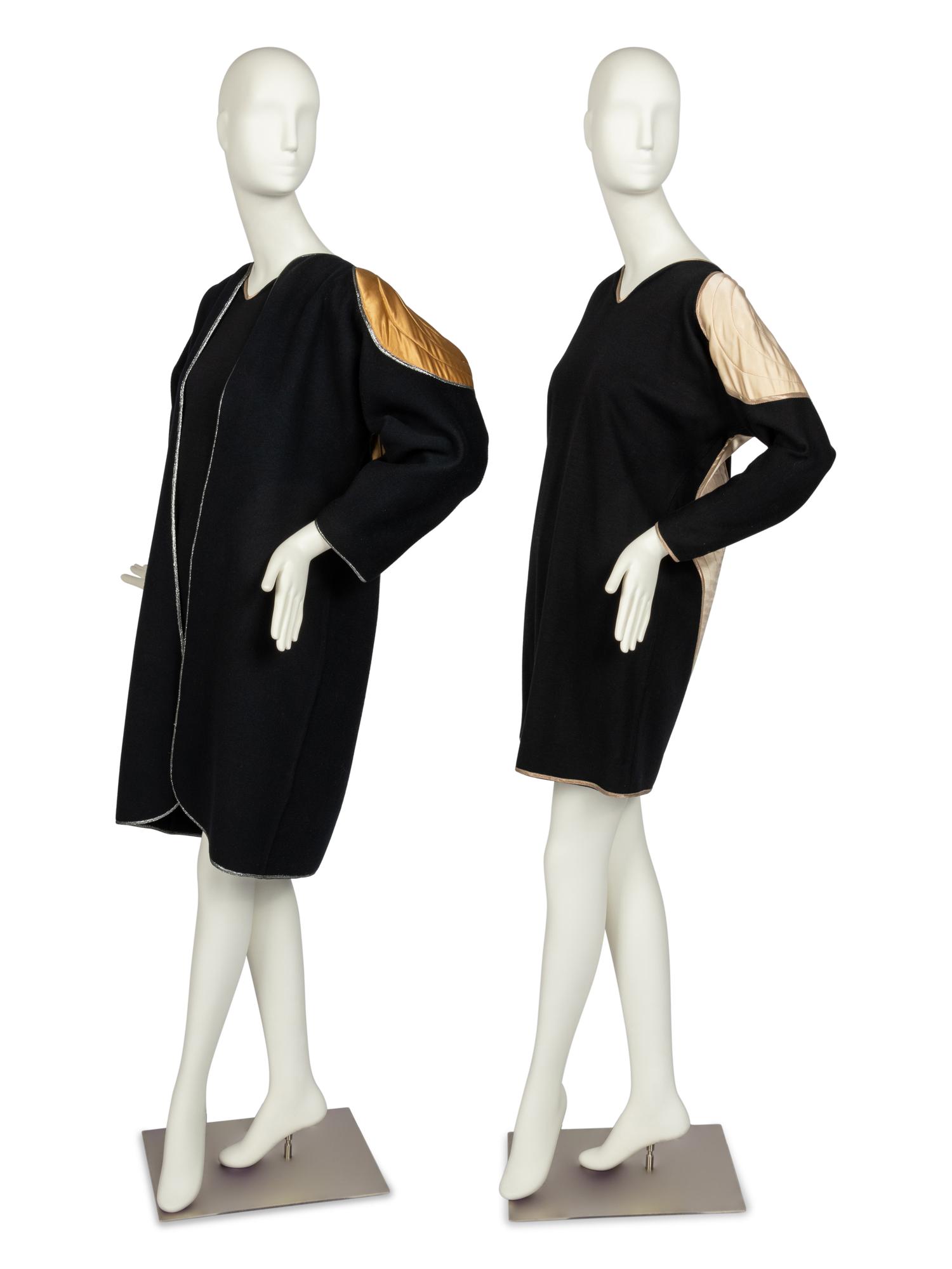 Geoffrey Beene Coat and Dress, 1990s