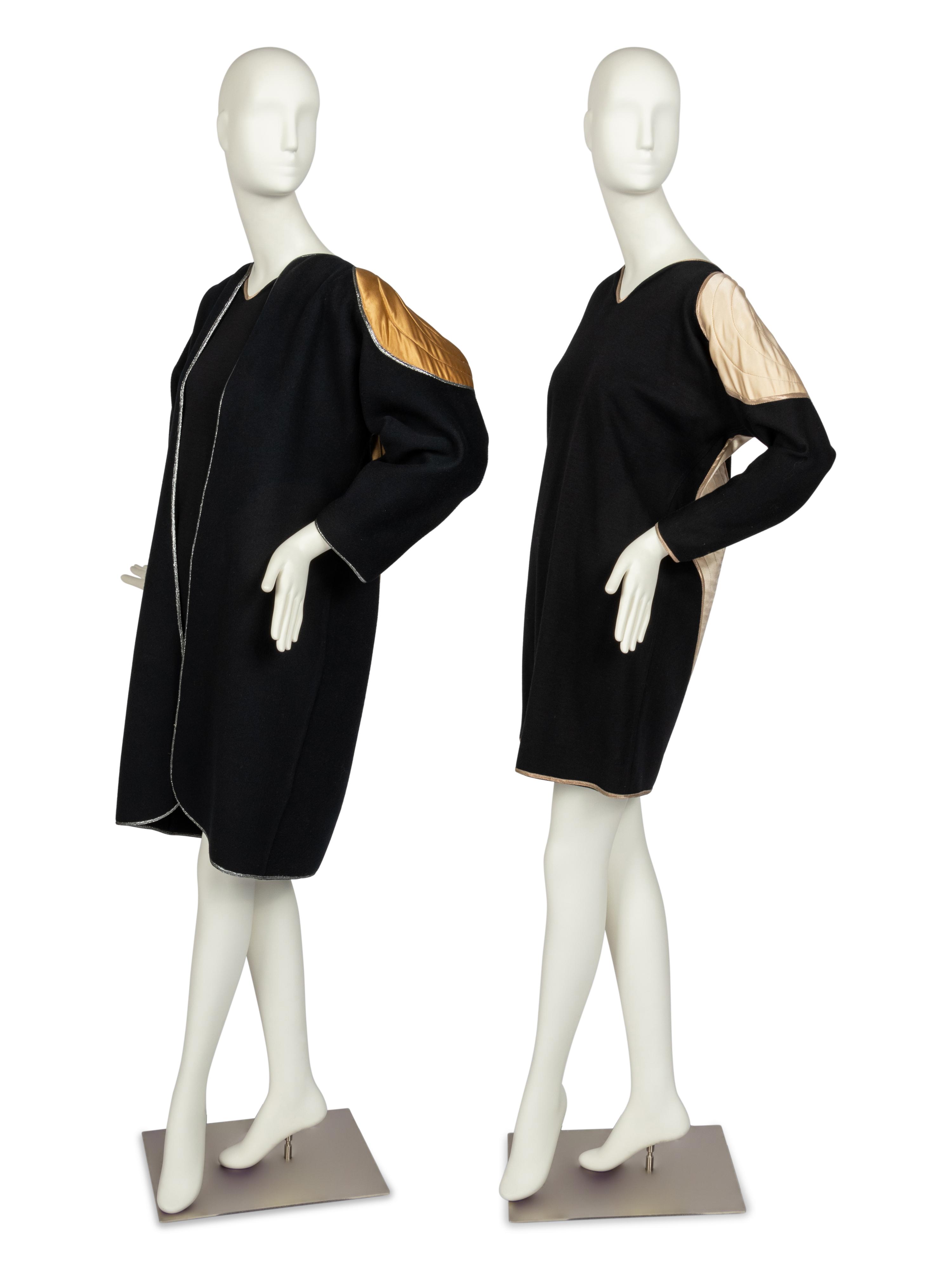 Geoffrey Beene Coat and Dress, 1990s