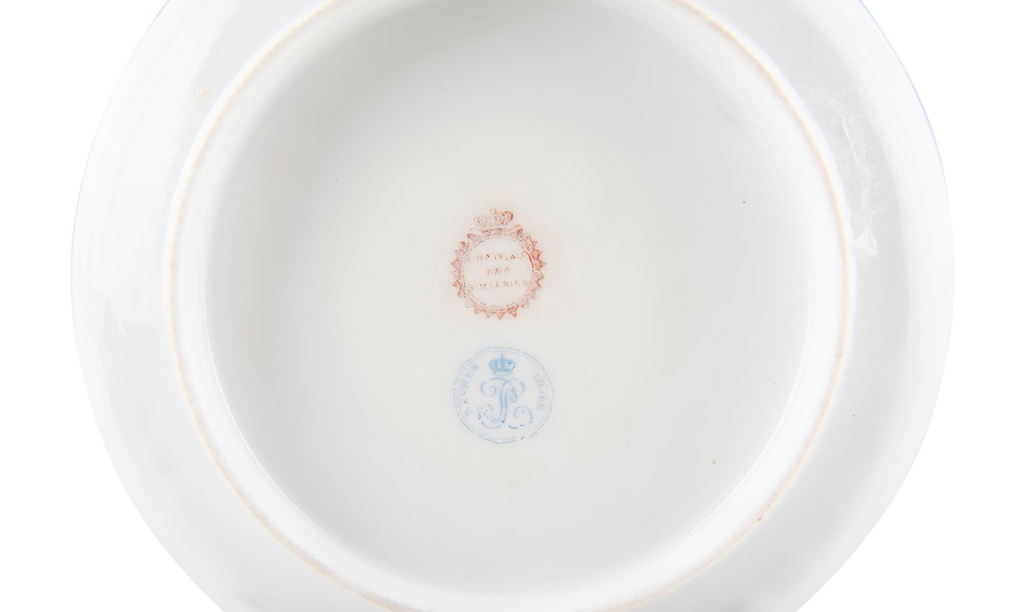A Group of Porcelain and Glass Articles