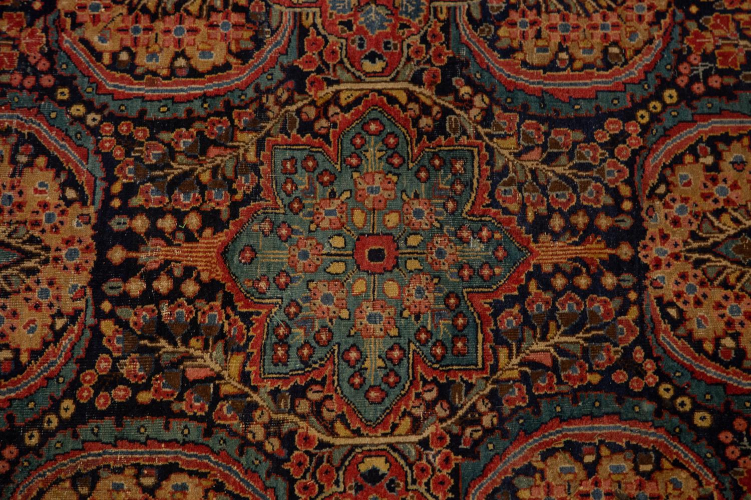 A Sarouk Wool Rug