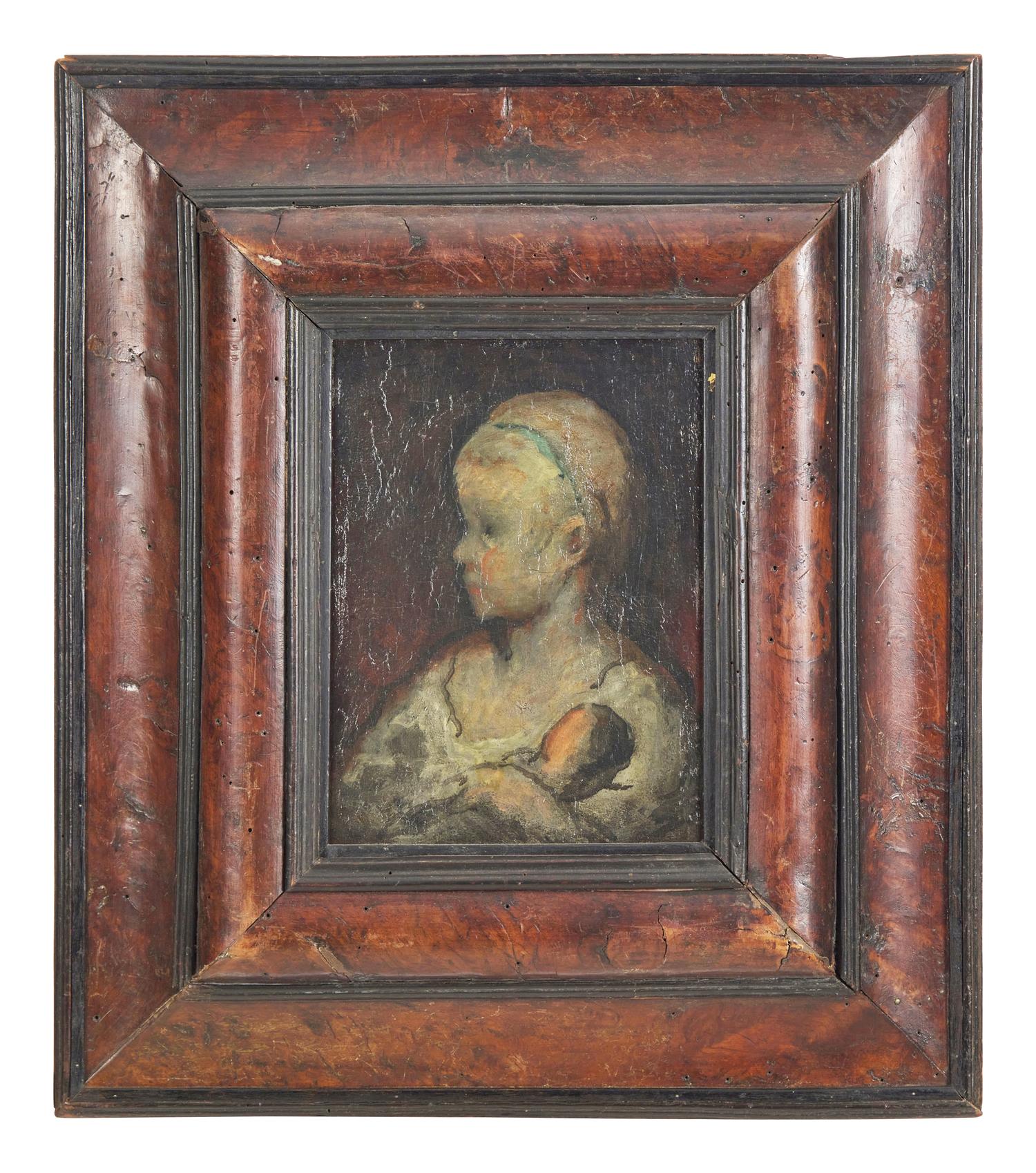 Enfant avec une Poupée, circa 1860-1862