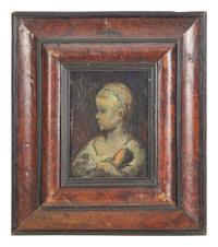 Enfant avec une Poupée, circa 1860-1862