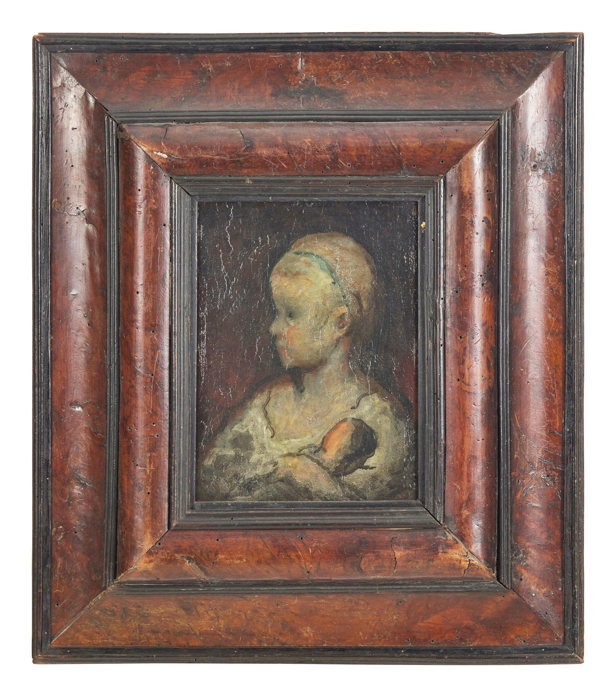 Enfant avec une Poupée, circa 1860-1862