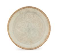 A Chinese Qingbai Glazed Porcelain Dish