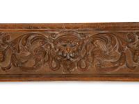 A Collection of Three Carved Wood Architectural Fragments