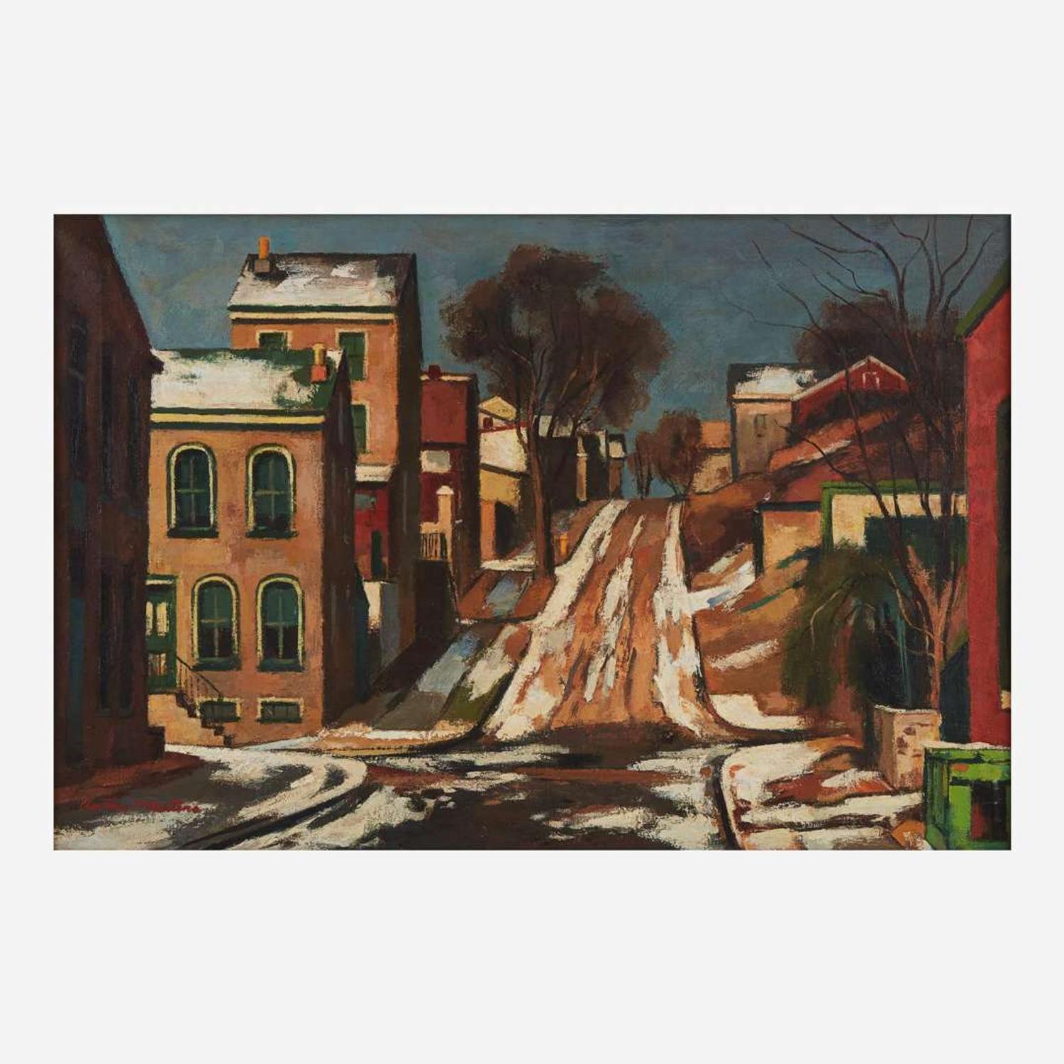 Antonio Pietro Martino (American, 1902–1989) Wilde Street (Manayunk)