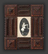 Four Tramp Art Frames