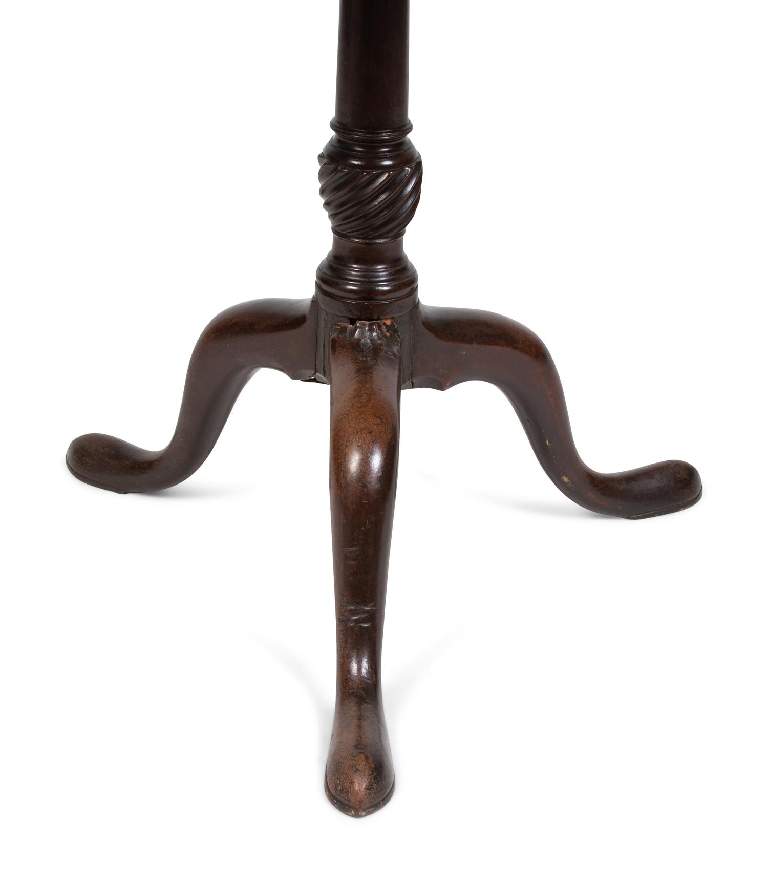 A George III Style Mahogany Tea Table