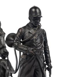 An English Bronze Figural Group
