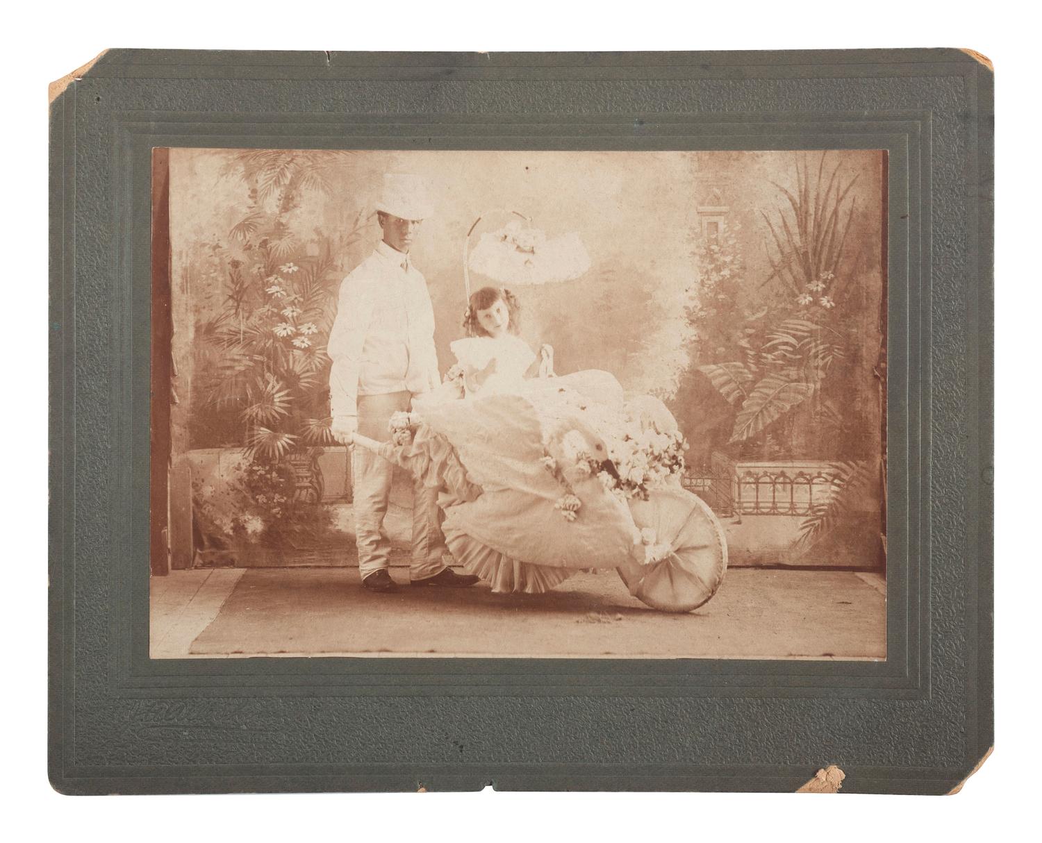 [EDUCATION - EARLY PHOTOGRAPHY]. A group of 8 photographs, incl. Hampton University Students, ca 1910.