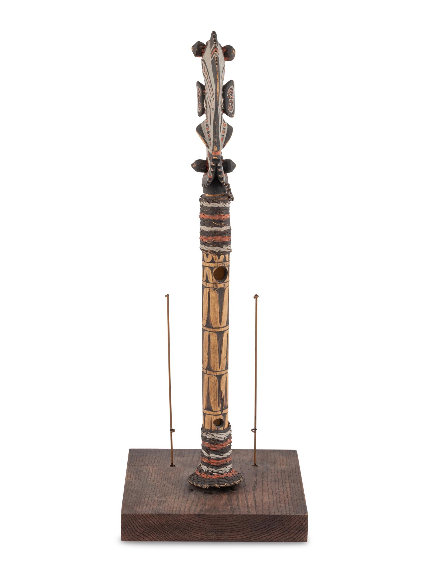 A Sepik Flute and Stopper