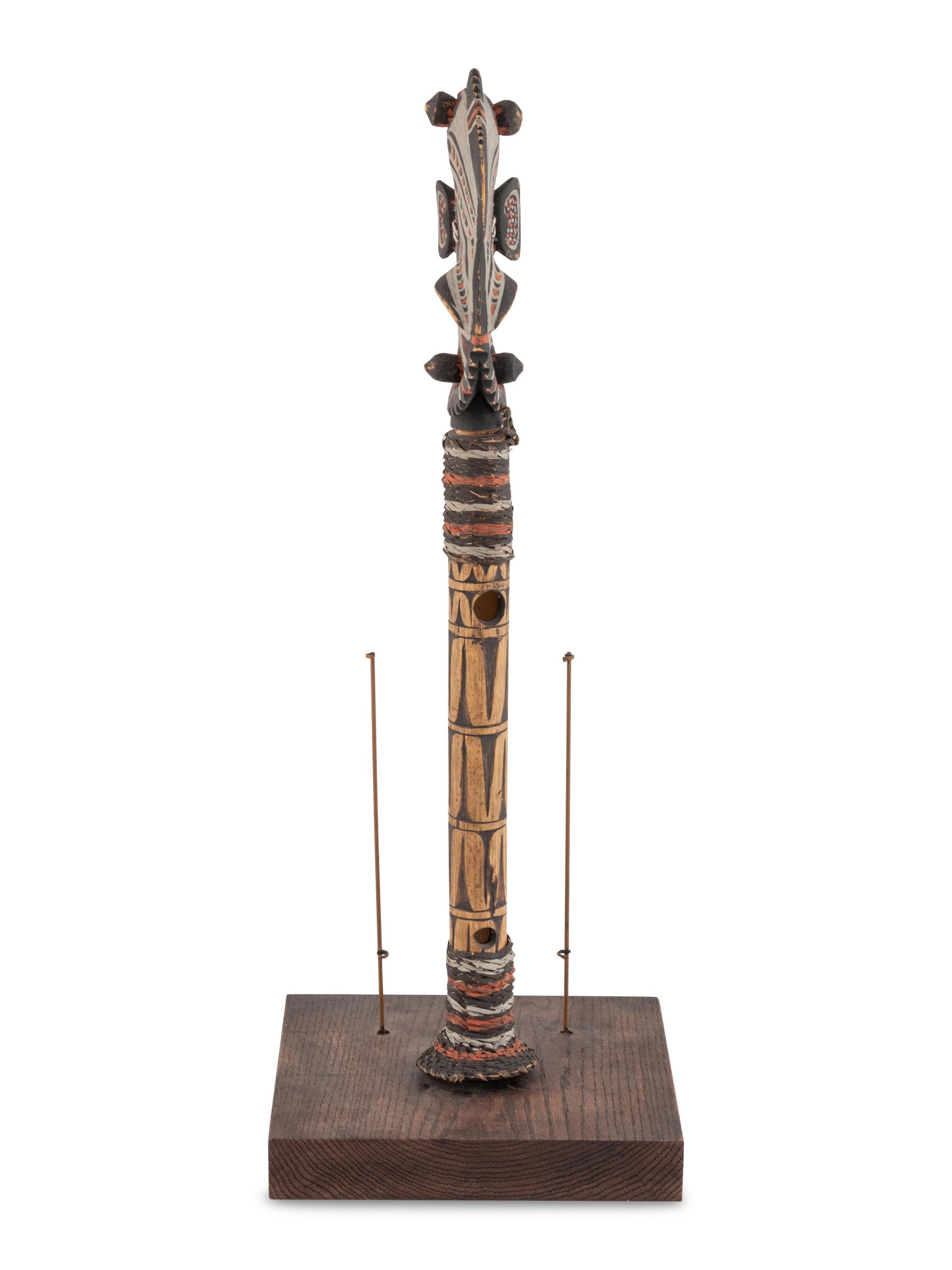 A Sepik Flute and Stopper