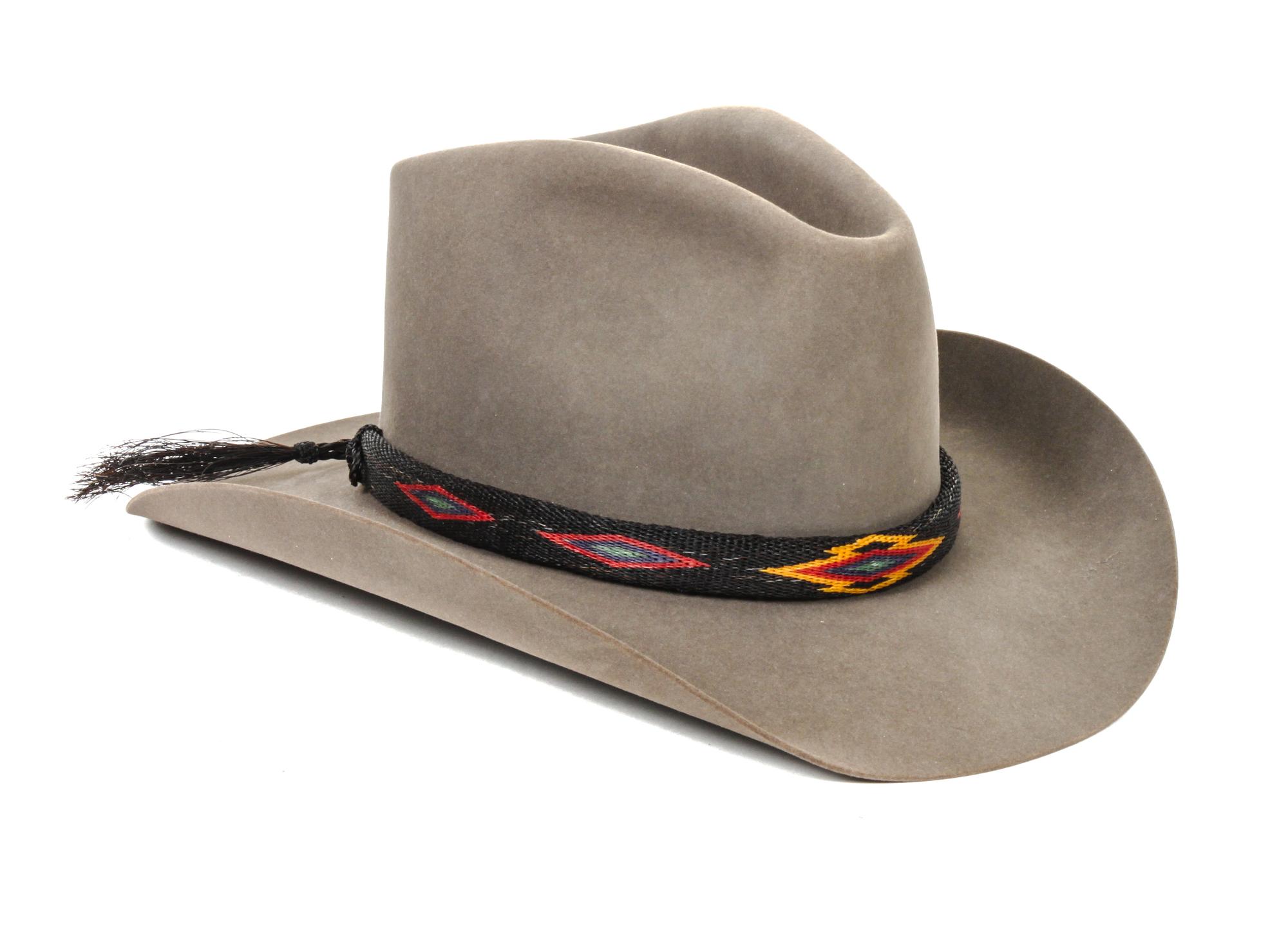 A Montecristi Fur Felt Hat Size 7.