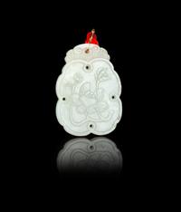A Pale Celadon Jade Pendant