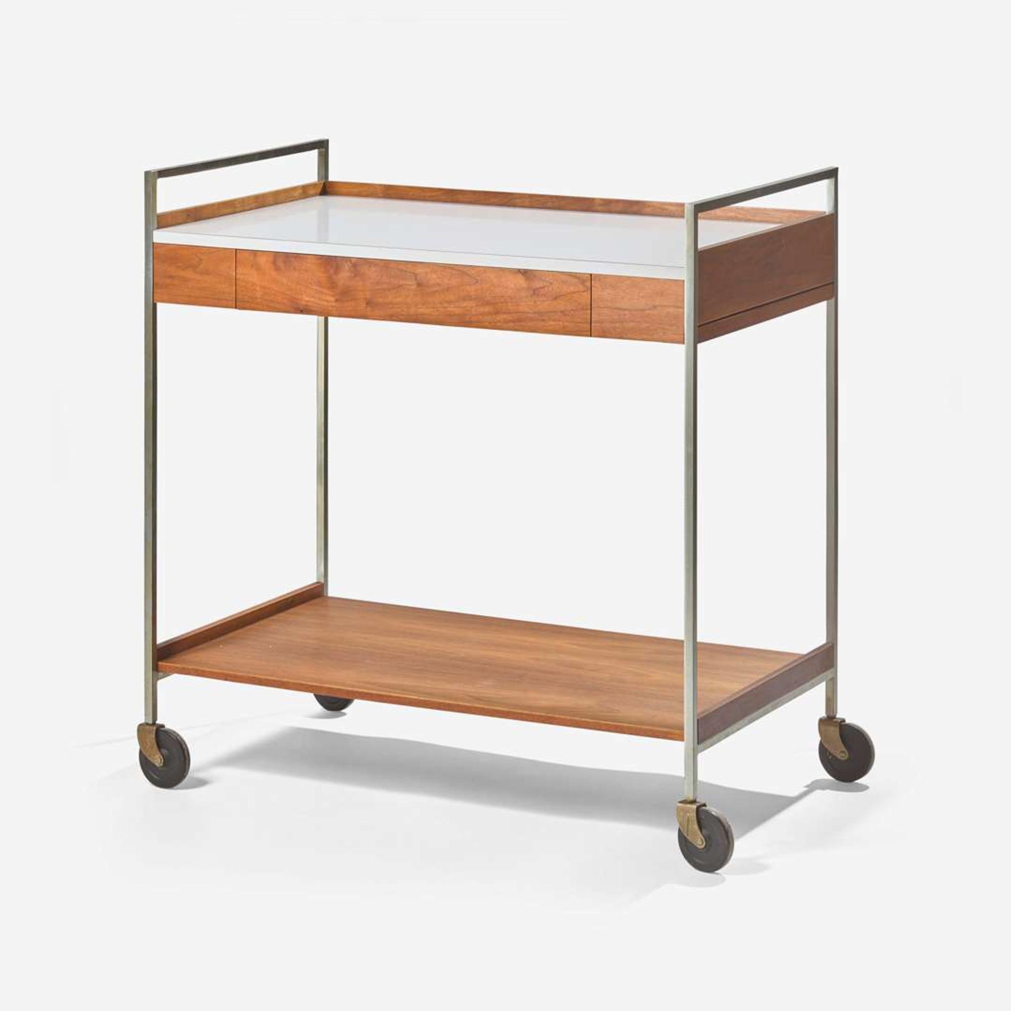 George Nelson (American, 1908-1986) Bar Cart, Model No. 5099, Herman Miller, USA, 1960