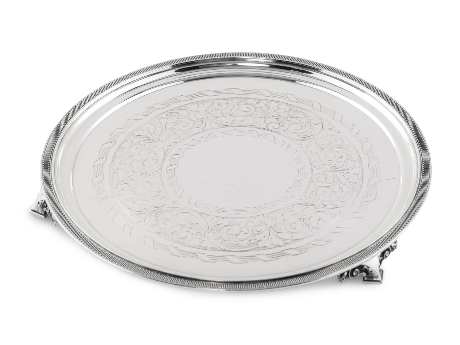 A Tiffany and Co. Silver Salver