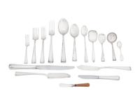 A German Silver Flatware Service
