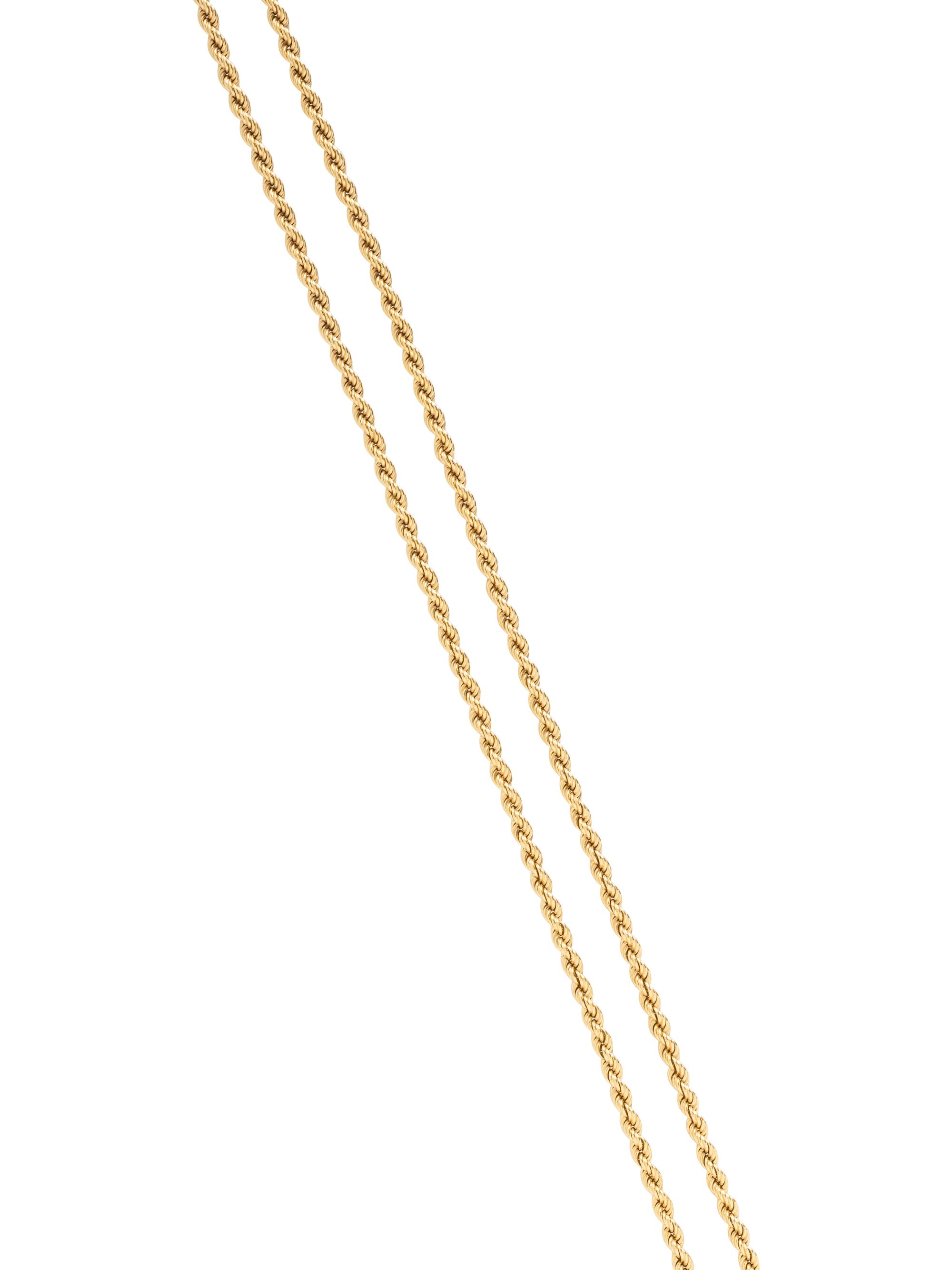 YELLOW GOLD NECKLACE