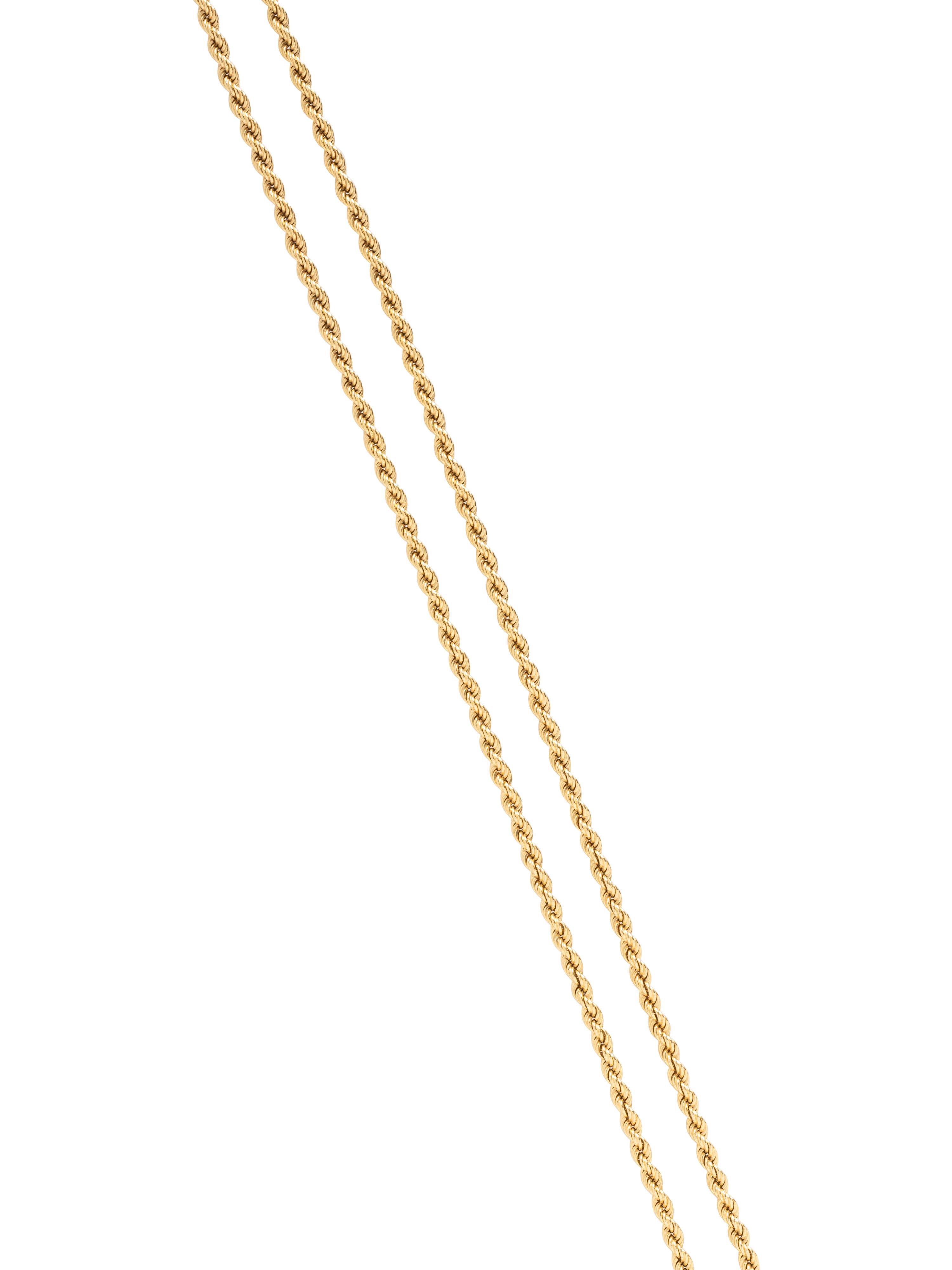 YELLOW GOLD NECKLACE