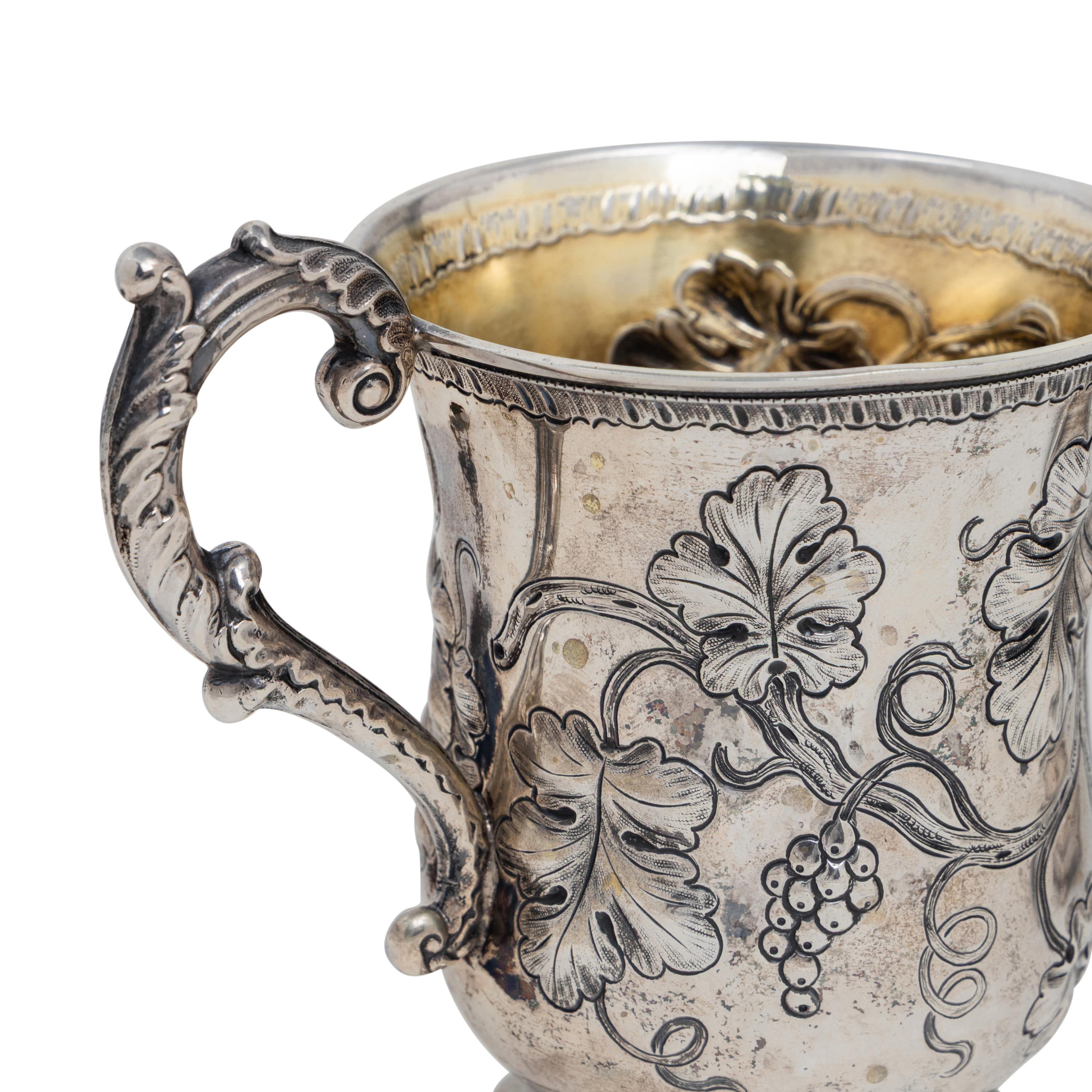 An English Silver Covered Jar