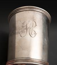 Three Silver Julep Cups
