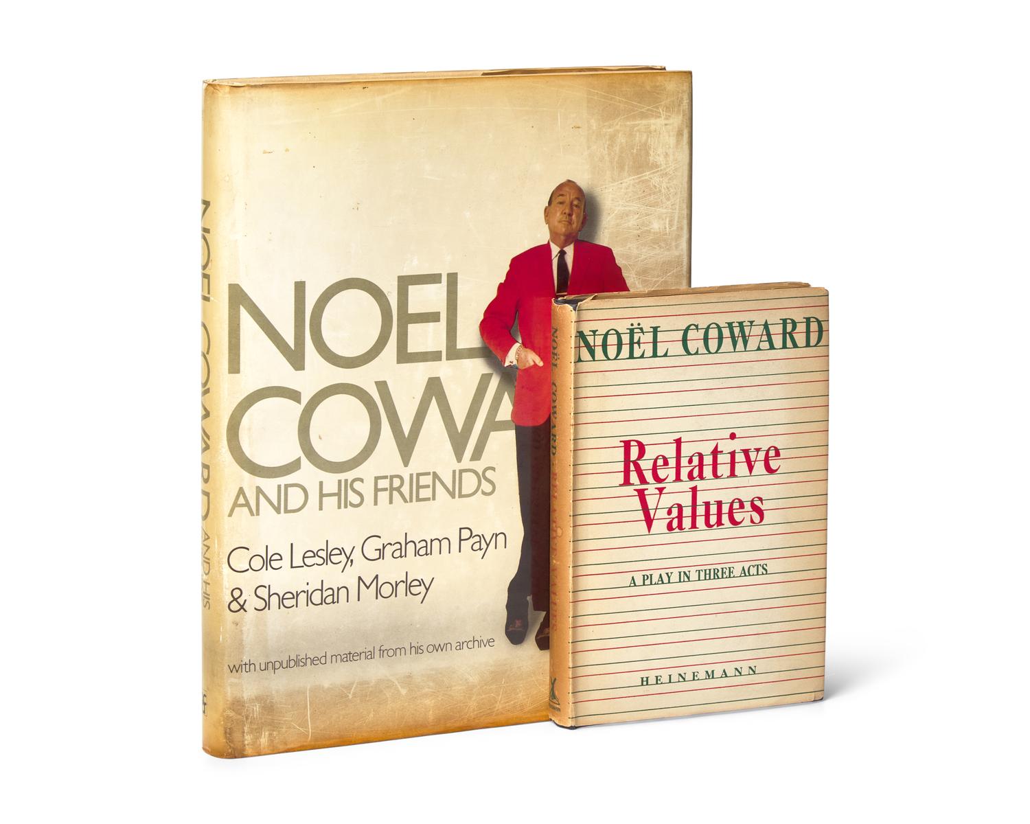 [COWARD, Noel (1899-1973)]. A group of 3 items from the collection of Coward's biographer, Cole Lesley, comprising: