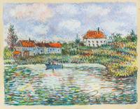 Paul Emile Pissarro, (French, 1884–1972), Lakeside