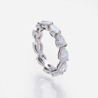 A Platinum and Diamond Eternity Band