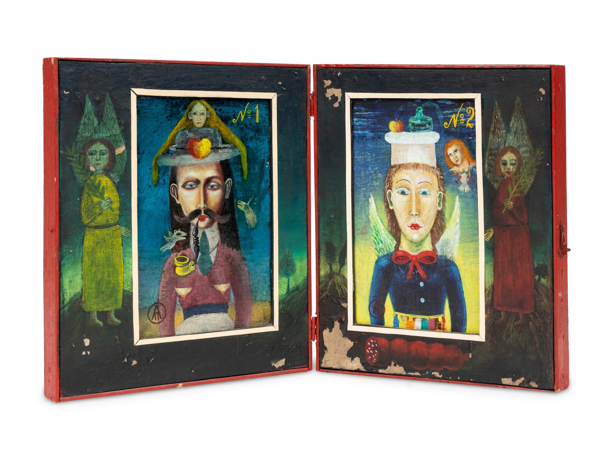 Self-Portrait 1 & 2, c. 1987