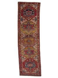 A Heriz Wool Runner