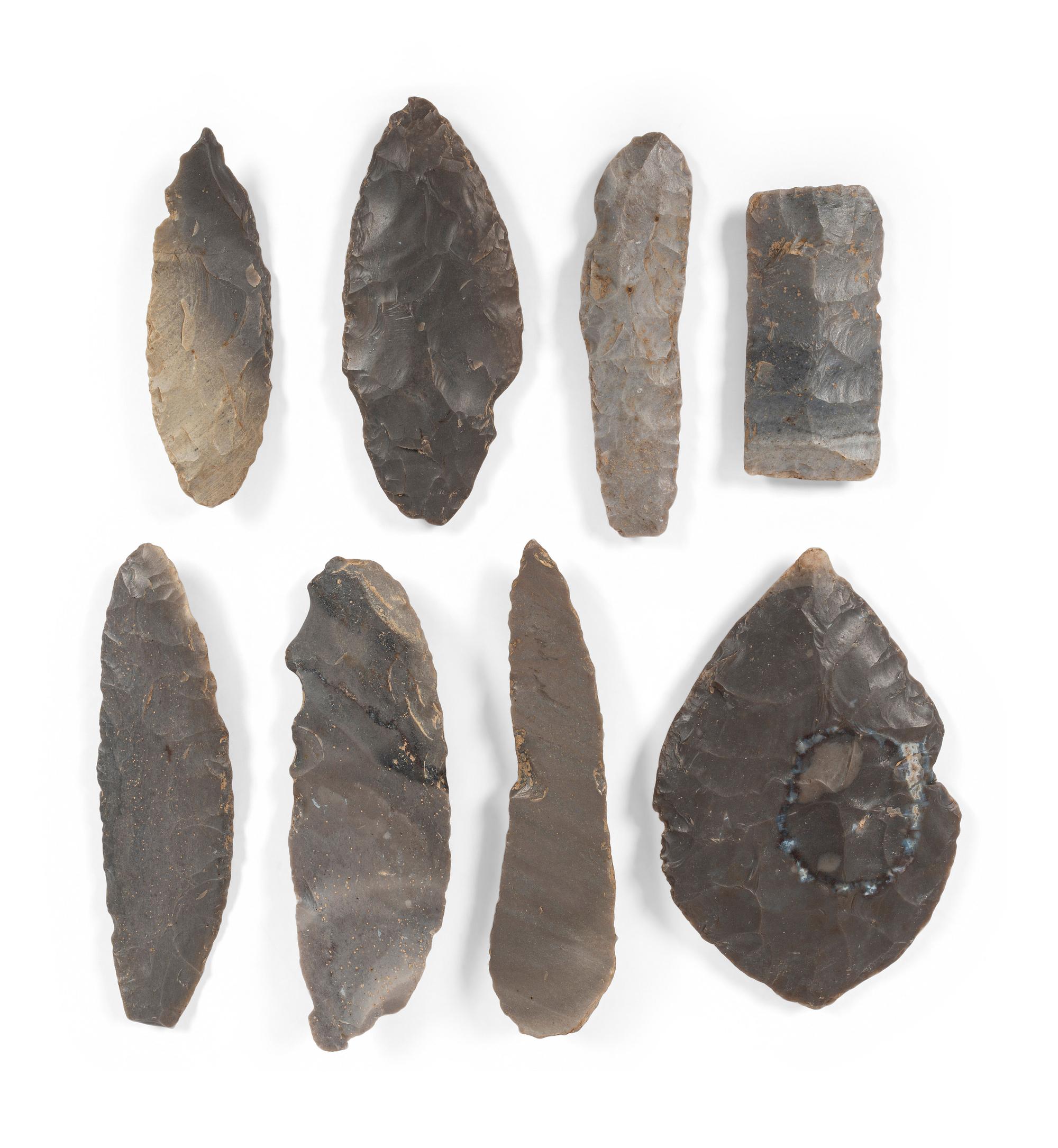A Group of Hornstone Blades and Knives