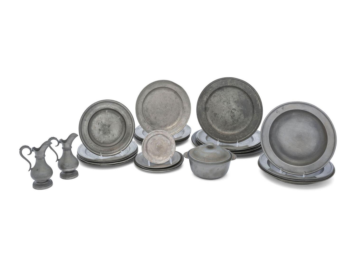 A Collection of Pewter Table Articles