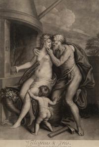 A Set of Three Chromolithographs after Titian