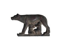 A Roman Bronze Relief of Romulus and Remus