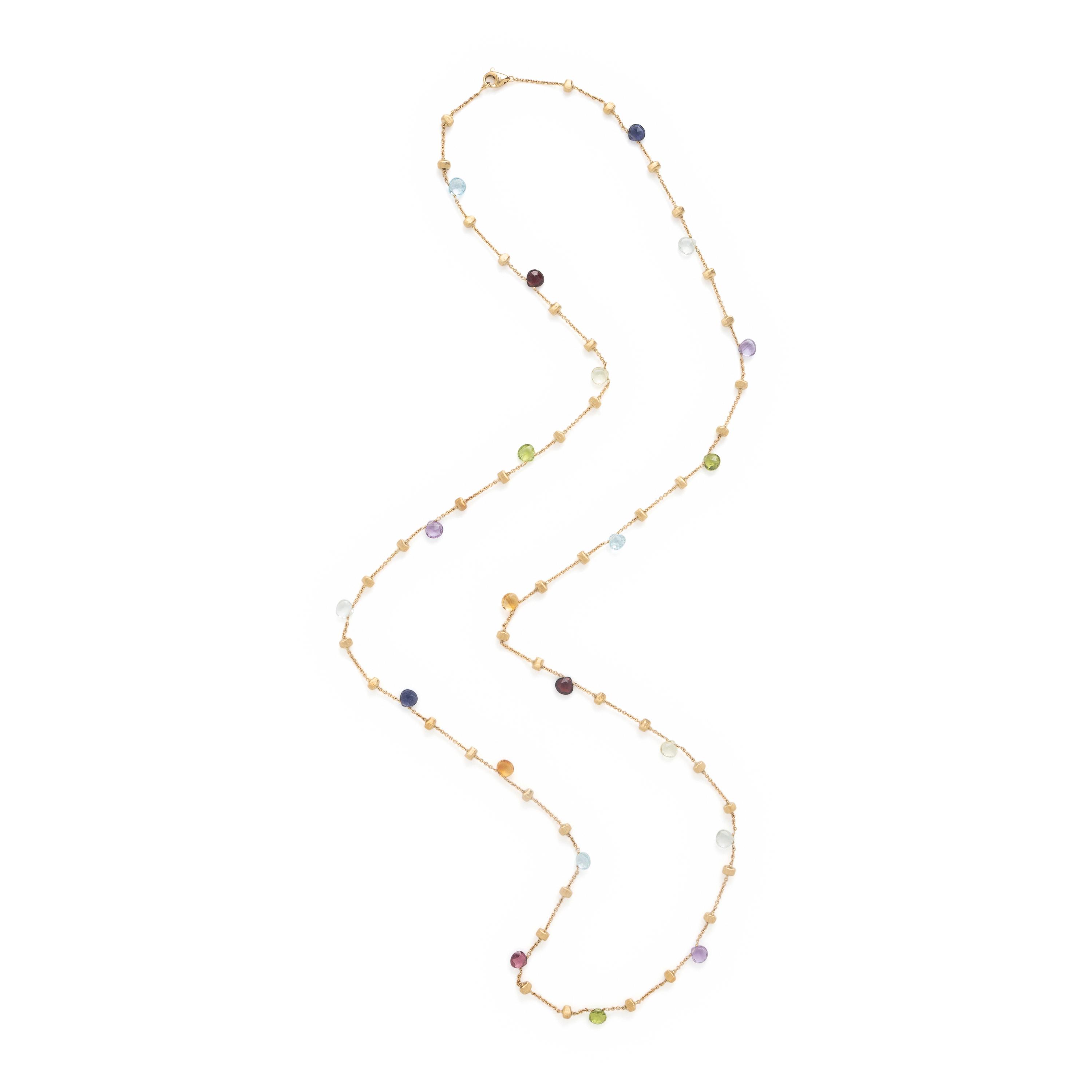 Marco Bicego, 'Paradise', Multigem and Yellow Gold Necklace