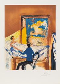 Salvador Dalí, (Spanish, 1904-1989), L'Aventure médicale, 1980 (a pair of works with portfolio)