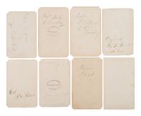 [INDIAN WARS]. A collection of CDVs of 6th Iowa Cavalrymen who were involved in General Alfred Sully's Expedition against the Sioux, ca 1863-1865.