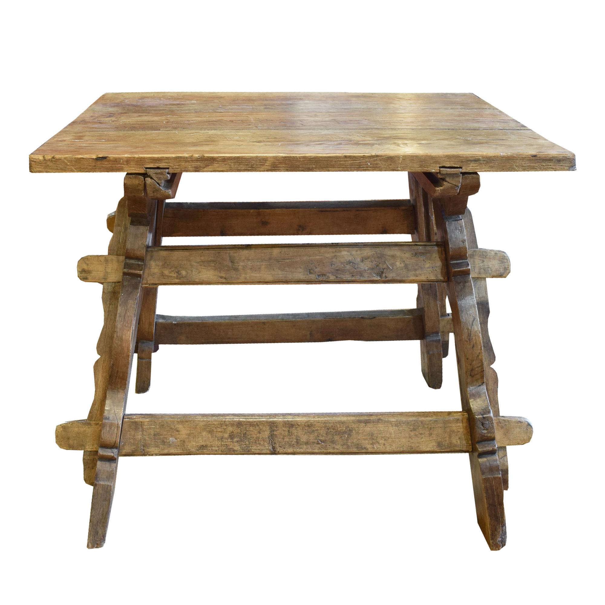 A Bavarian Jogl Table 39" W x 34" D x 32.5" H — Germany, 19th Century