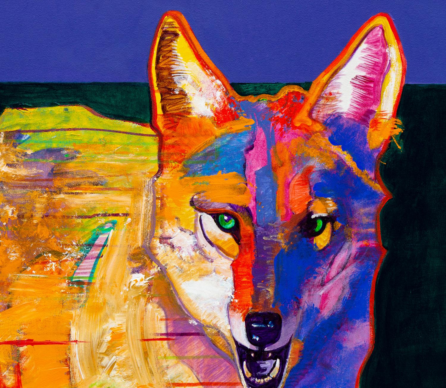 Poised Coyote