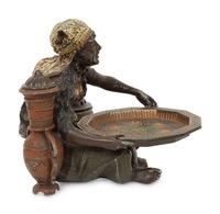 An Austrian Cold Painted Bronze Standish