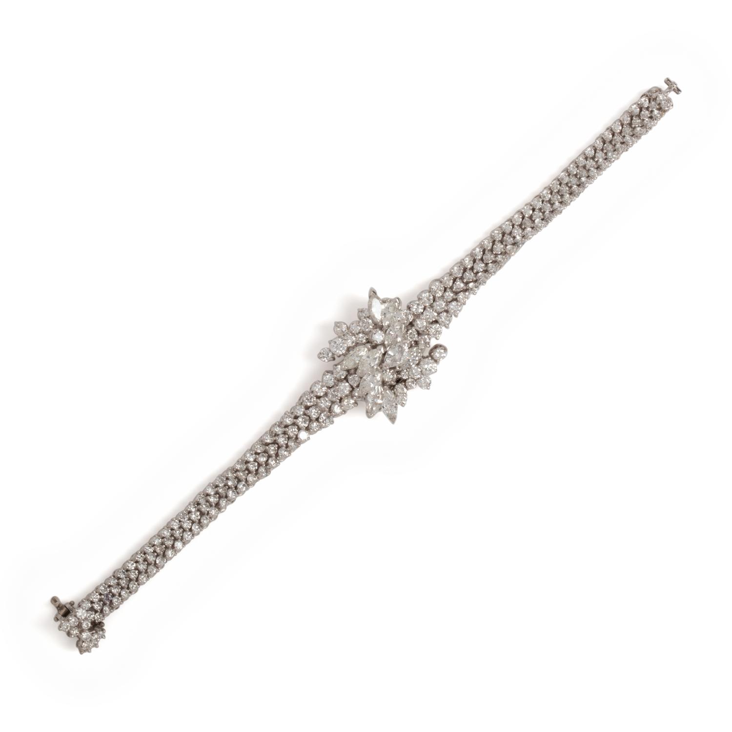 BLANCPAIN, PLATINUM AND DIAMOND SURPRISE WRISTWATCH