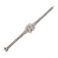 BLANCPAIN, PLATINUM AND DIAMOND SURPRISE WRISTWATCH