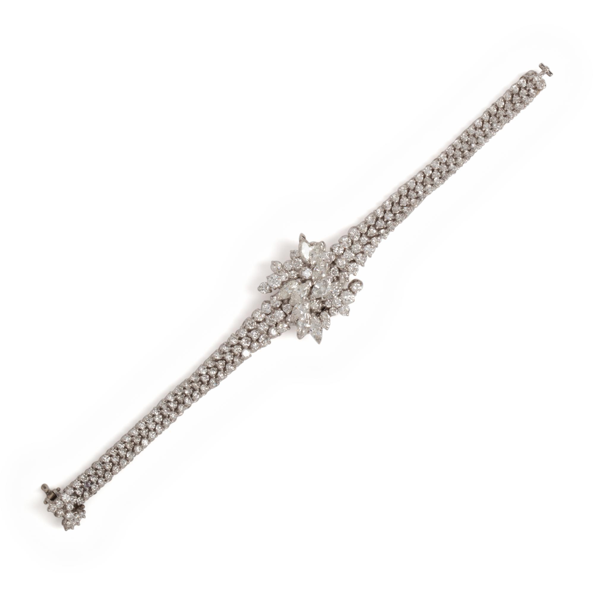 BLANCPAIN, PLATINUM AND DIAMOND SURPRISE WRISTWATCH