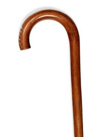 Two Continental SIlver-Mounted Malacca Walking Sticks