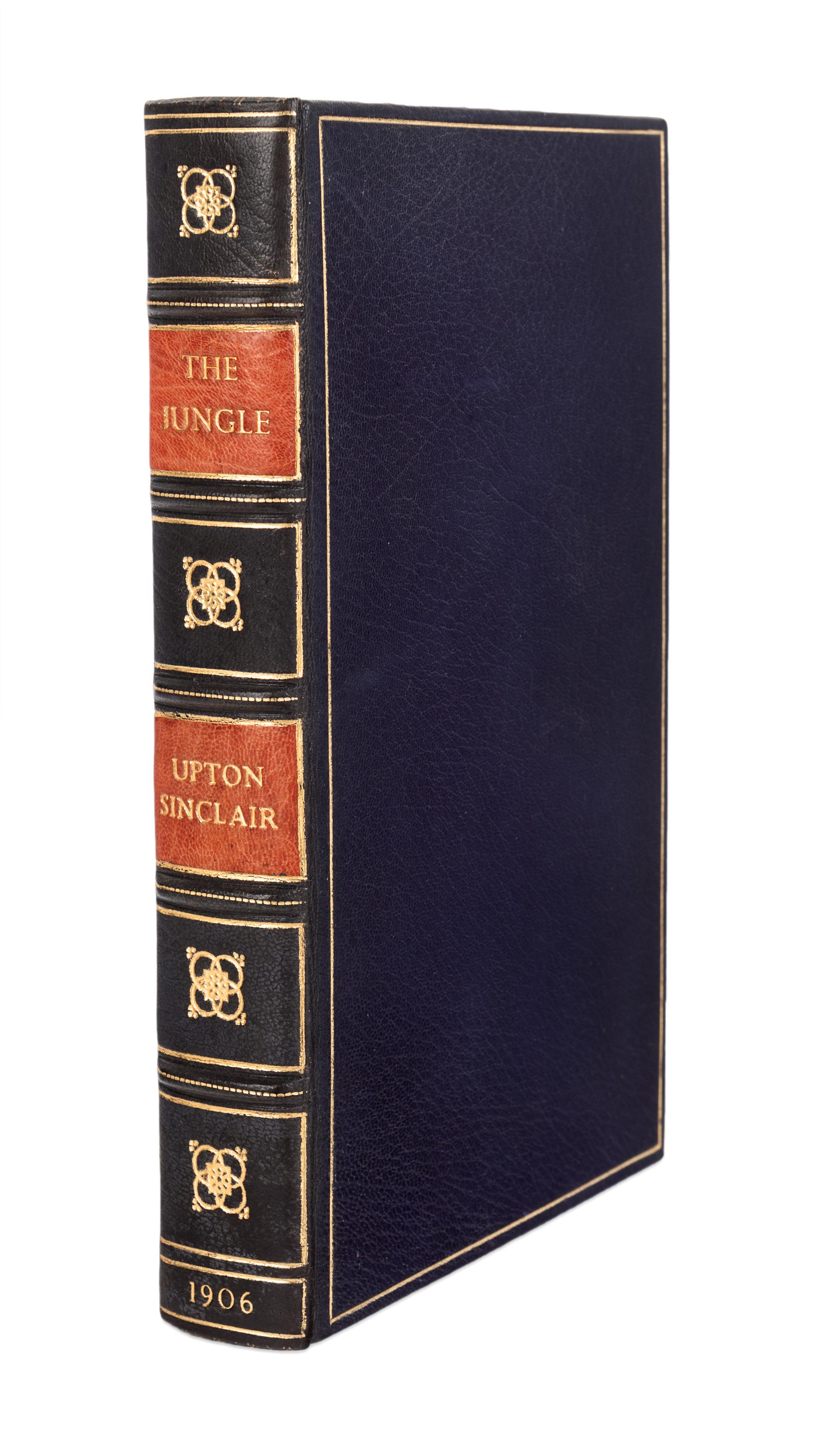 [BAYNTUN BINDING]. SINCLAIR, Upton (1878-1968). The Jungle . New York: The Jungle Publishing Co., 1906.
