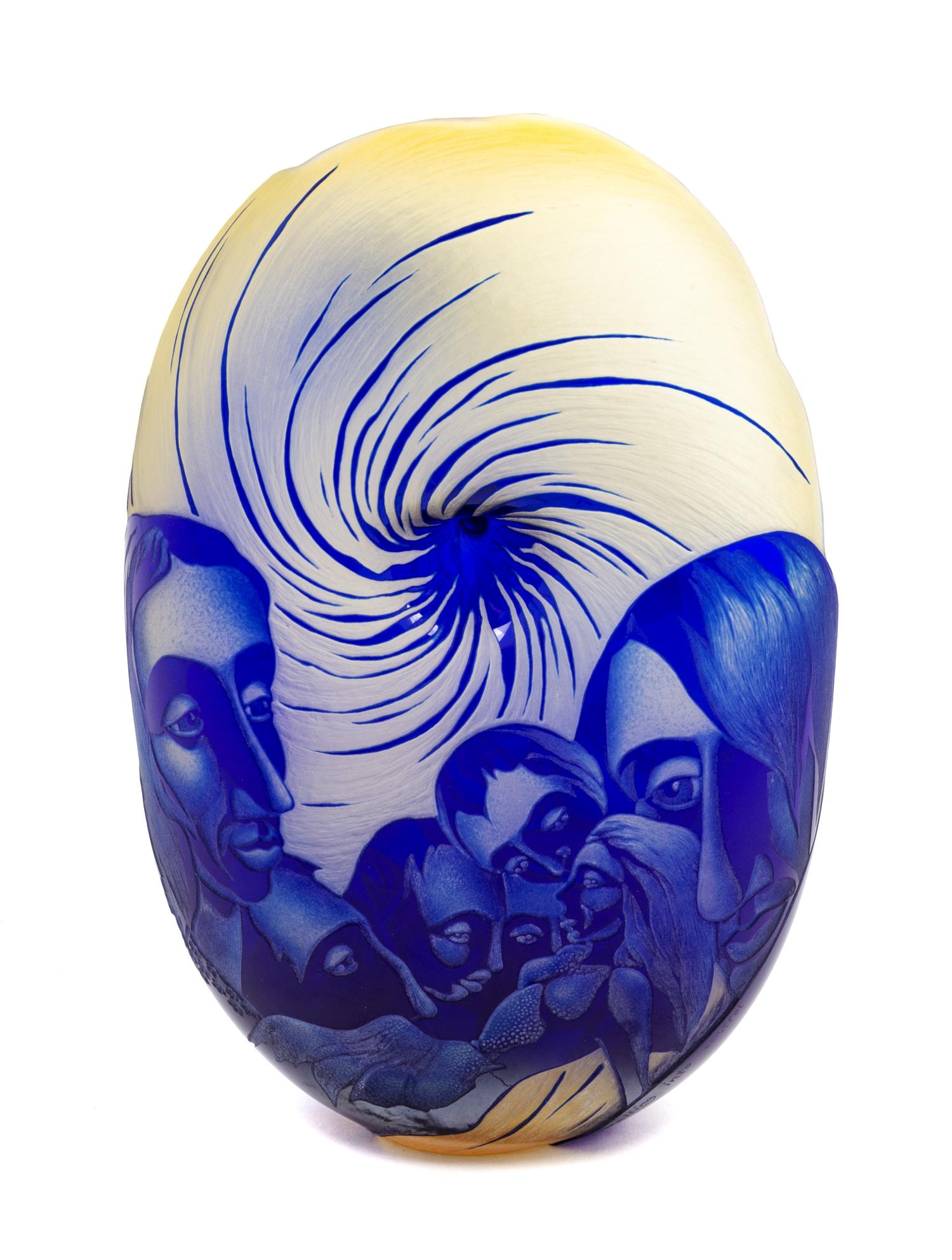 Lisabeth Sterling, (American, b. 1958), Spiraling Into Control